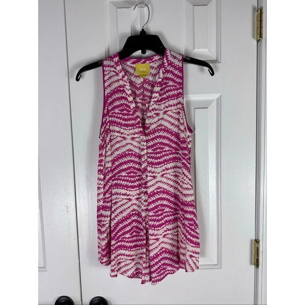 Maeve Womens Blouse Size 2